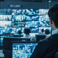 멀티모달 보안 관제 이미지